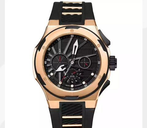 MGD black and 18k gold watch automatic